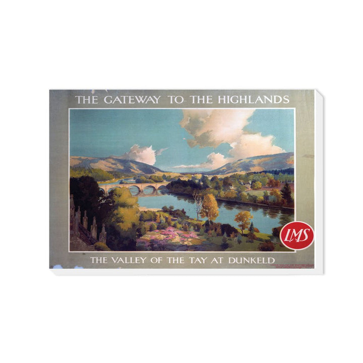 The Gateway To The Highlands - Canvas