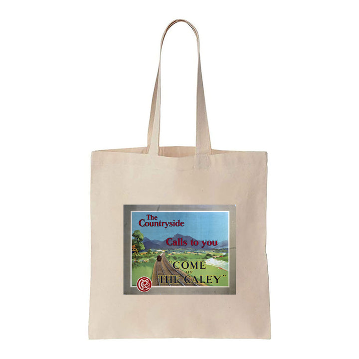 The Countryside Calls To You, Come By The Caley - Canvas Tote Bag