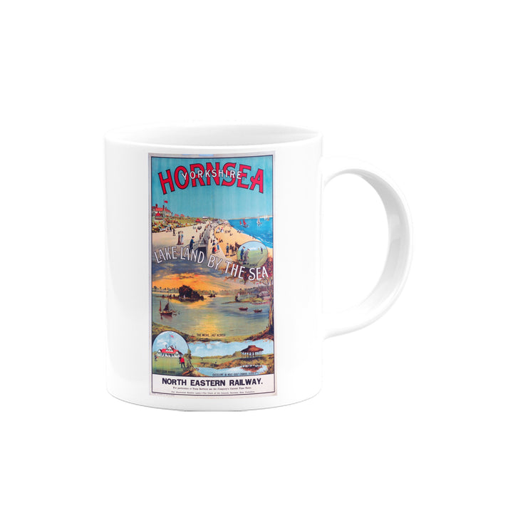 Hornsea Yorkshire, Lake-Land by The Sea, North Eastern Railway Mug
