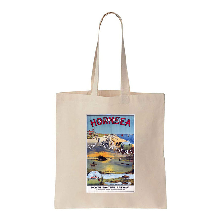Hornsea Yorkshire, Lake-Land by The Sea, North Eastern Railway - Canvas Tote Bag