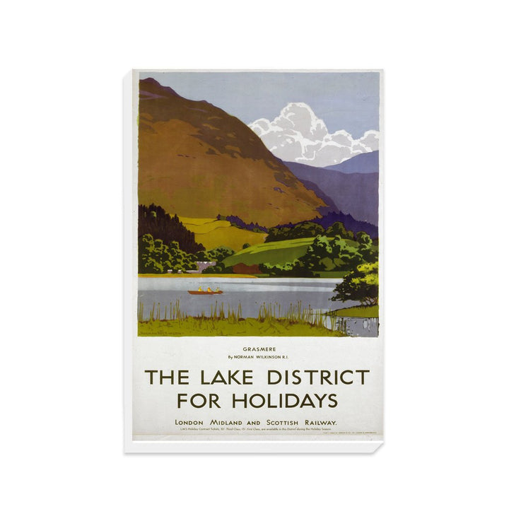 The Lake District For Holidays - Canvas