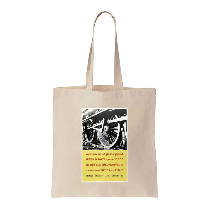 British Railways Are Carrying On - Canvas Tote Bag