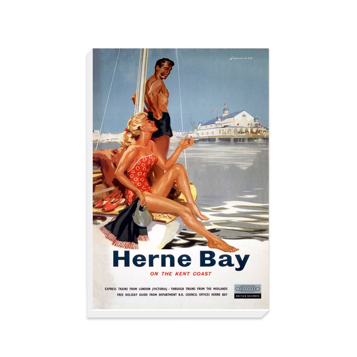 Herne Bay on the Kent Coast - Canvas