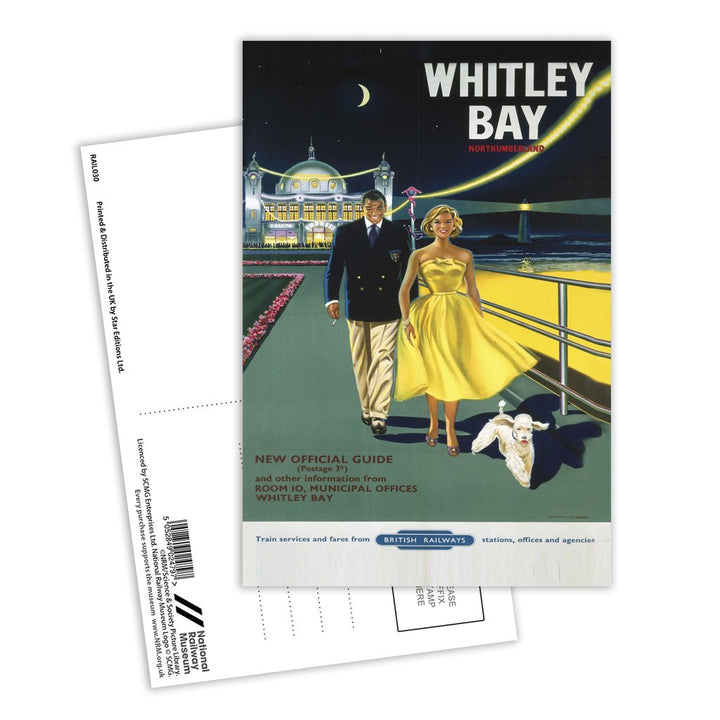 Whitley Bay Postcard Pack of 8