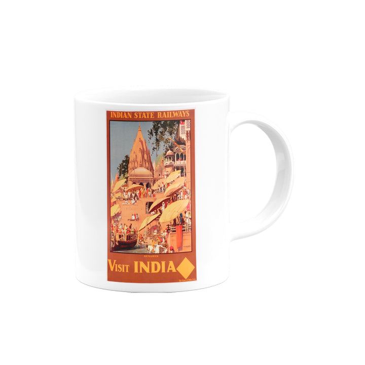 Visit India, Indian State Railways Mug