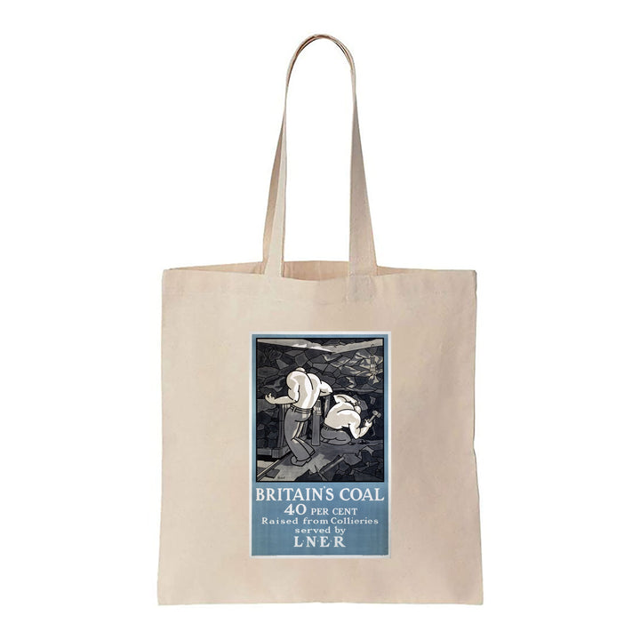 Britain'S Coal, Served By LNER - Canvas Tote Bag
