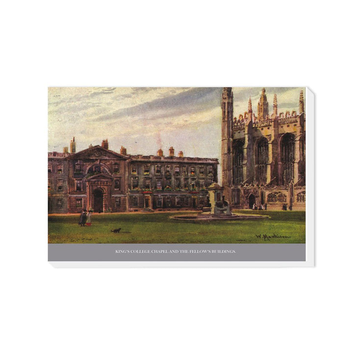 King's College Chapel and the Fellow's Building - Canvas