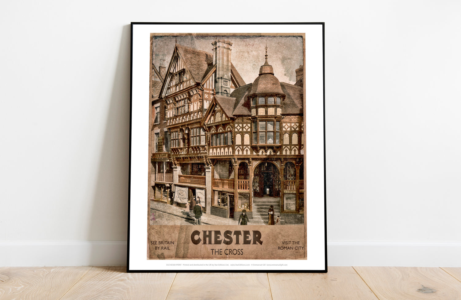 The Cross, Chester - Art Print