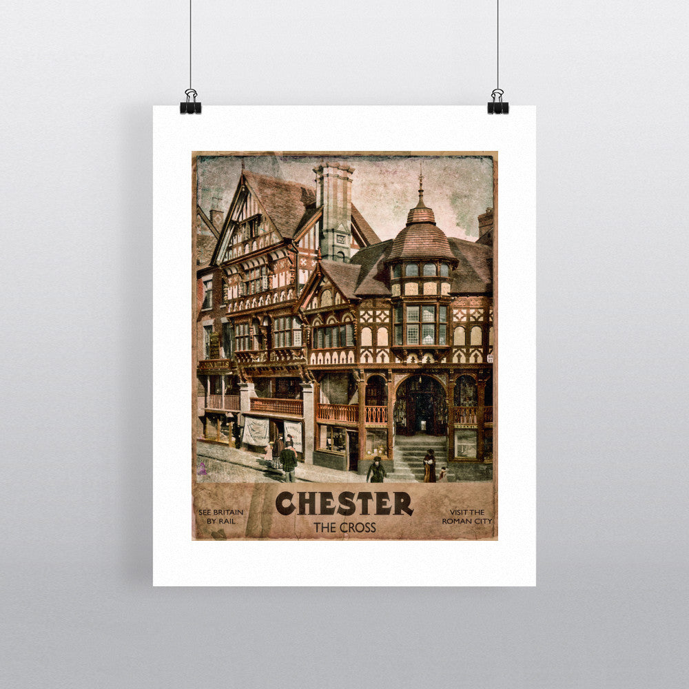 The Cross, Chester - Art Print