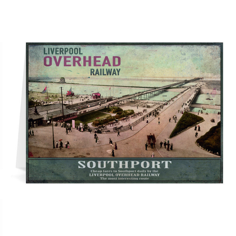 Southport, Lancashire Greeting Card 7x5