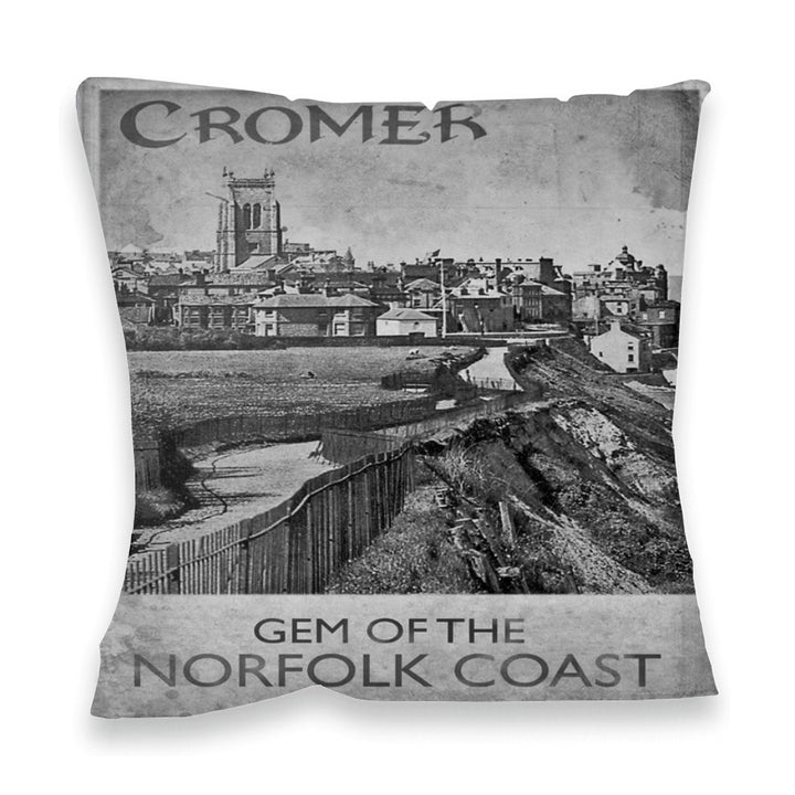 Cromer, Gem of the Norfolk Coast Fibre Filled Cushion