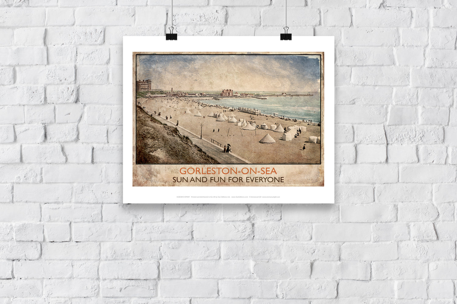 Gorleston-On-Sea - Art Print