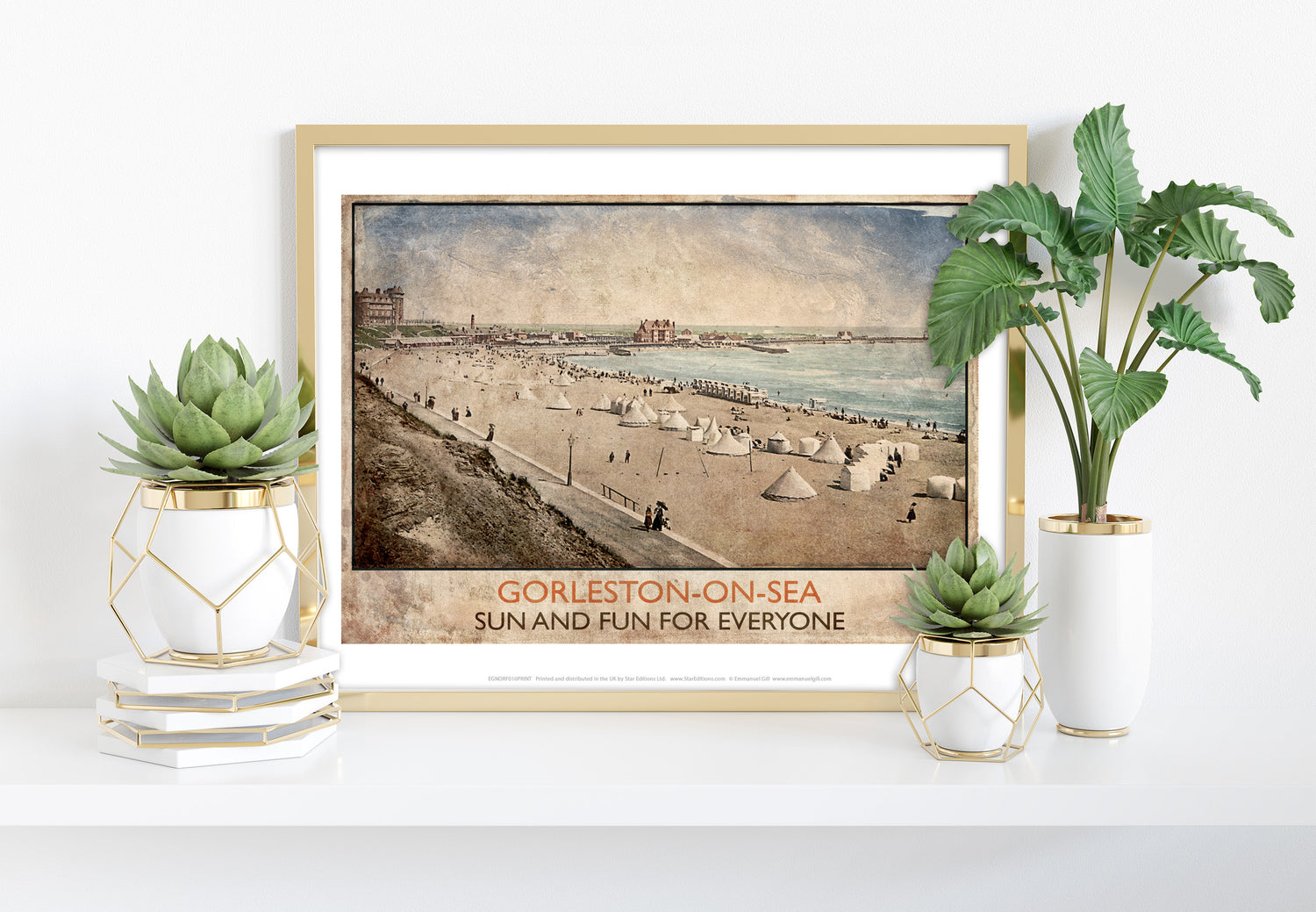 Gorleston-On-Sea - Art Print