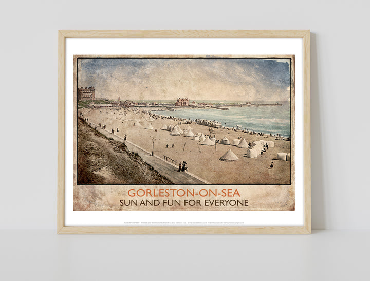 Gorleston-On-Sea - Art Print