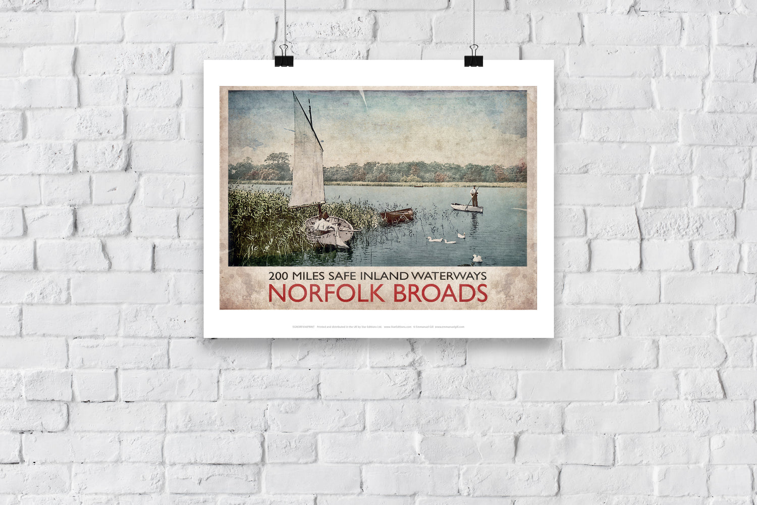 Norfolk Broads - Art Print