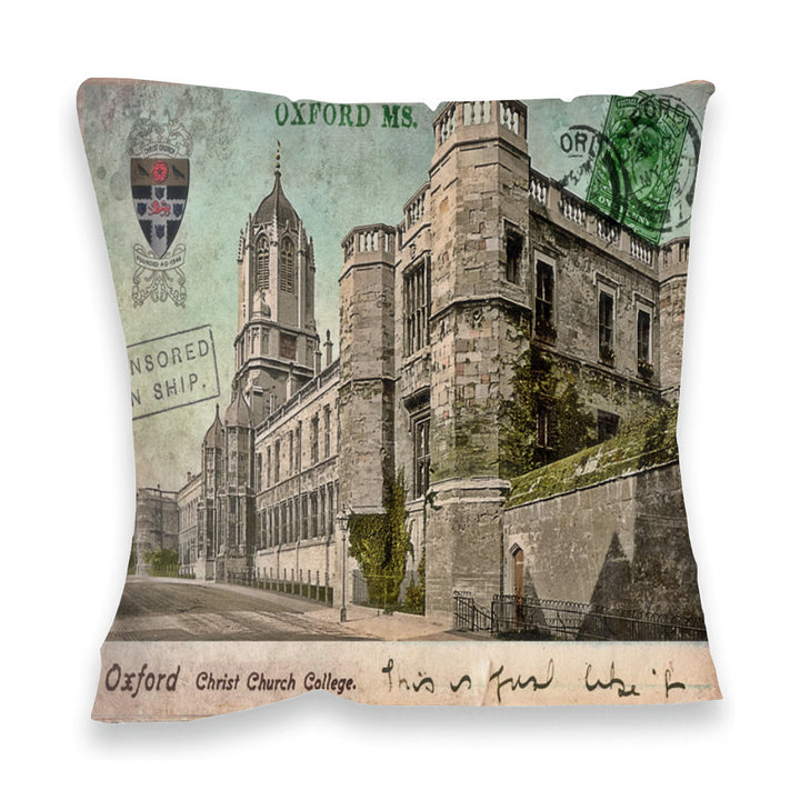 Christ Church College, Oxford Fibre Filled Cushion
