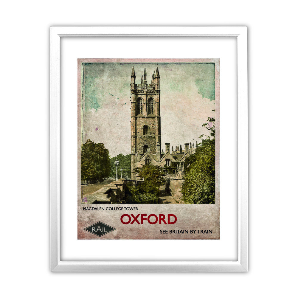 Magdalen College Tower, Oxford - Art Print