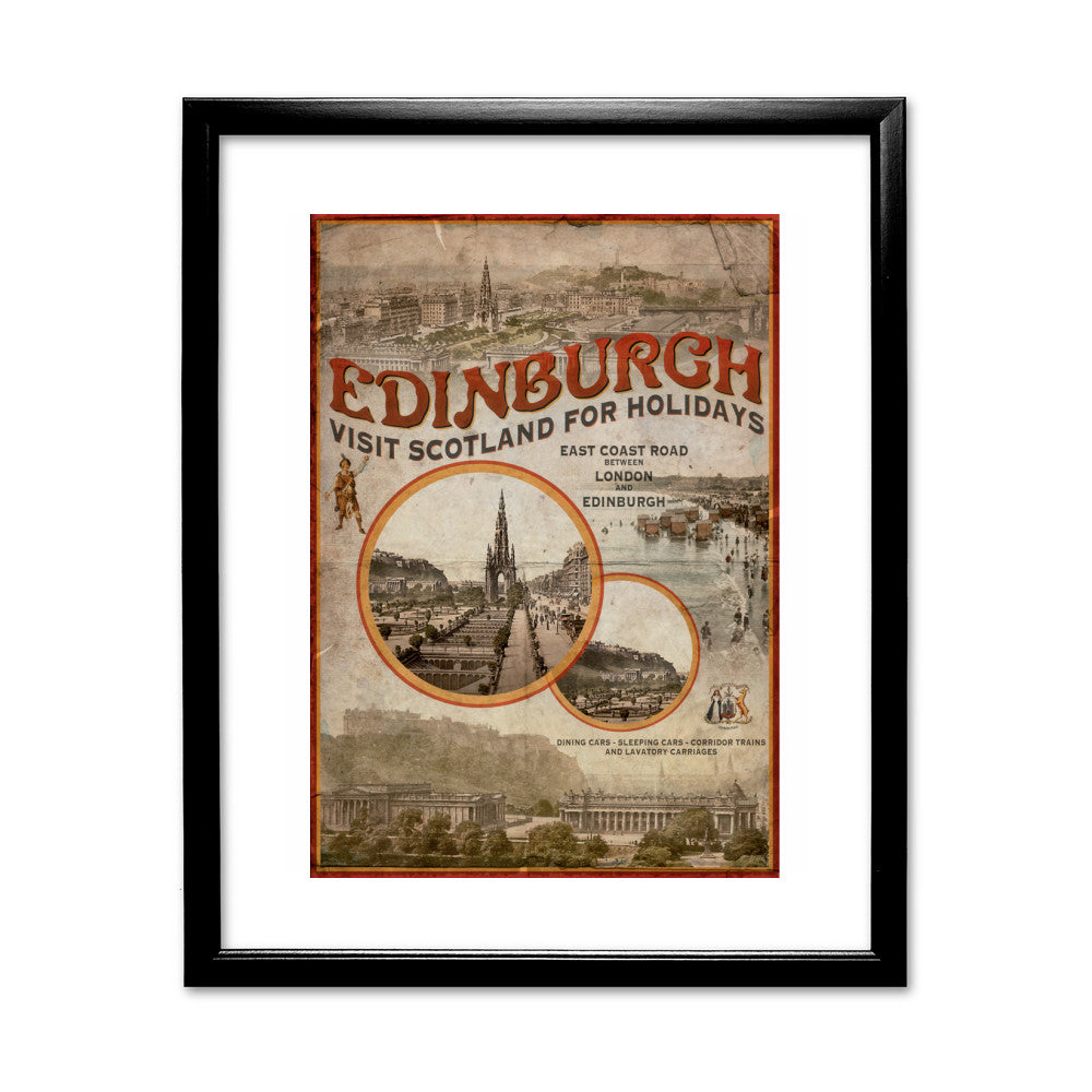 Edinburgh, Scotland - Art Print