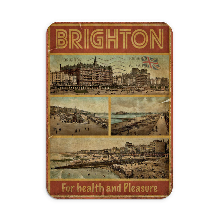 Brighton, For Health and Pleasure Mouse Mat