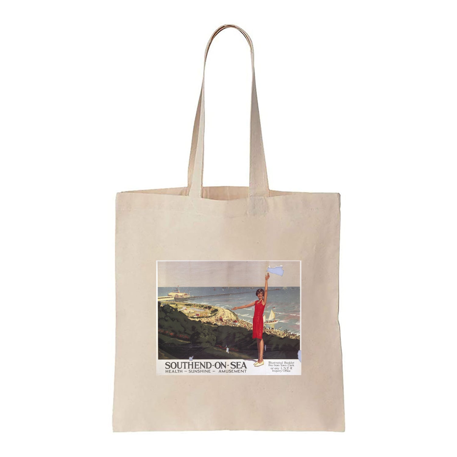 Southend on Sea Health Sunshine Amusement - Canvas Tote Bag