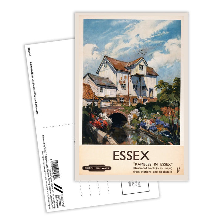 Rambles in Essex Postcard Pack of 8
