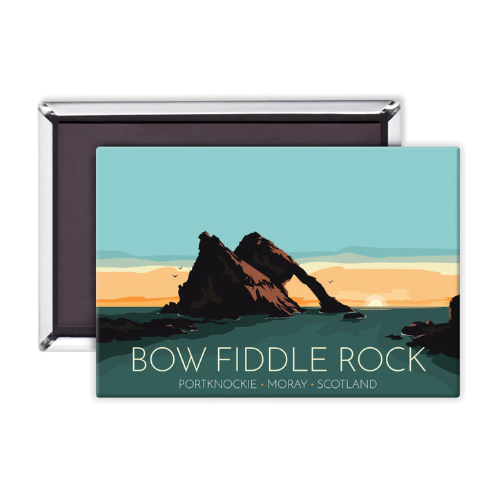 Bow Fiddle Rock, Moray, Scotland Magnet