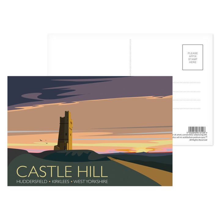 Castle Hill, Huddersfield, Yorkshire Postcard Pack