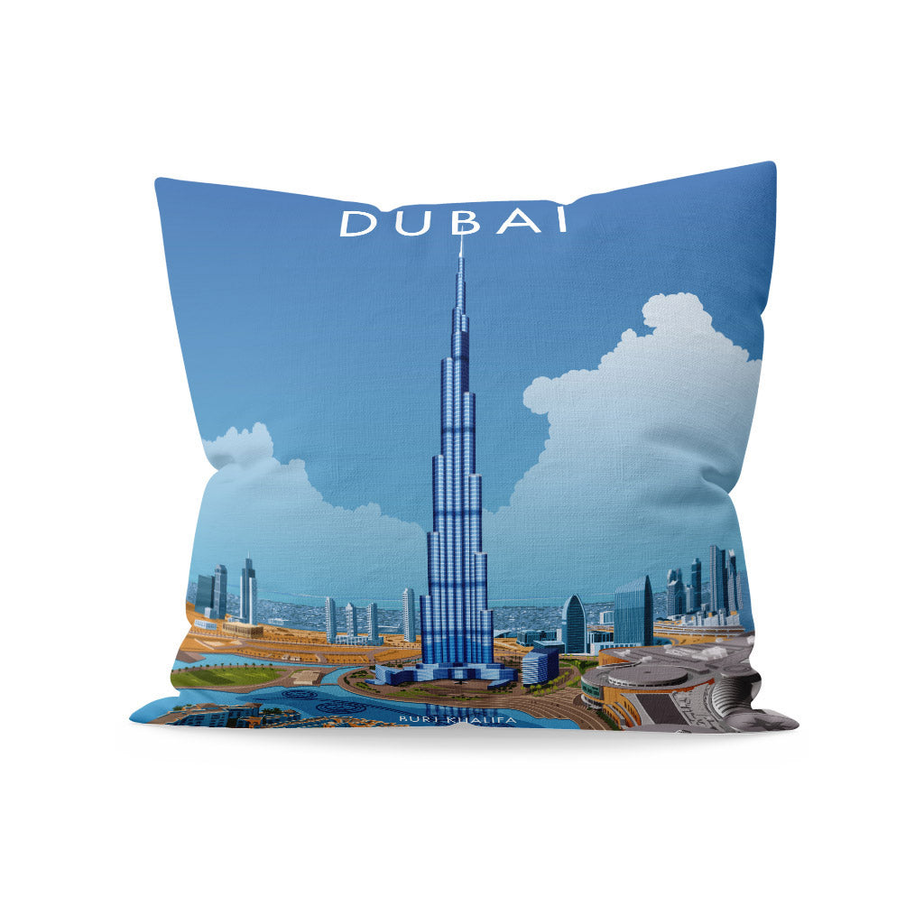Dubai, Burj Khalifa Cushion Love Your Location
