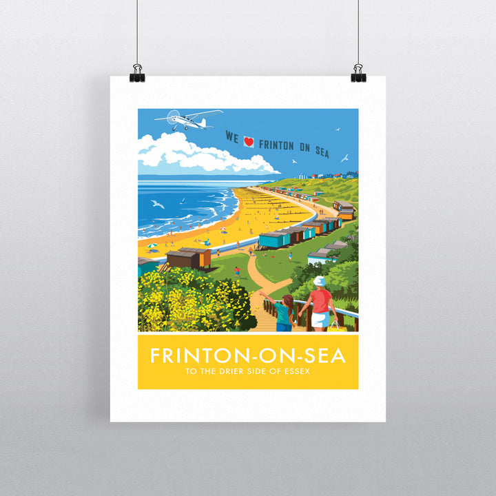 Frinton on Sea, Essex 90x120cm Fine Art Print