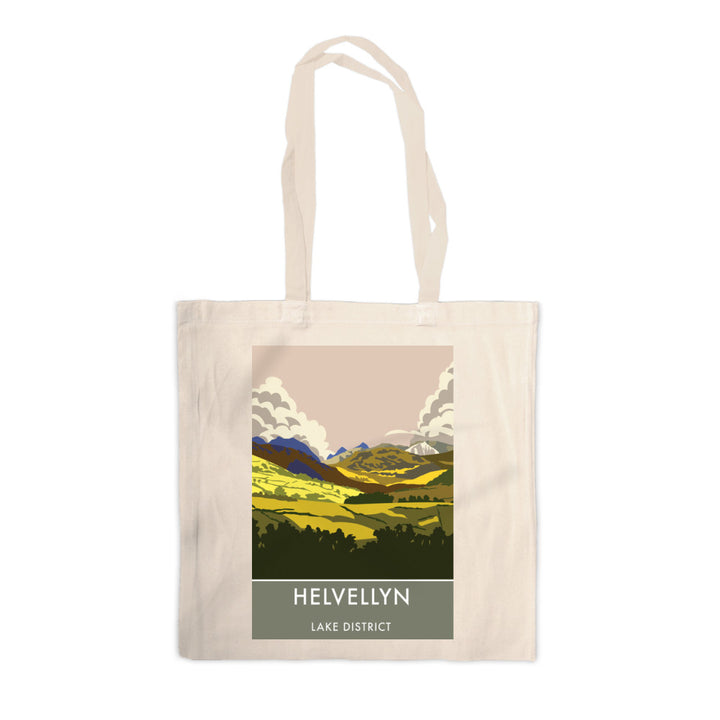 Helvellyn, Lake District, Cumbria Canvas Tote Bag