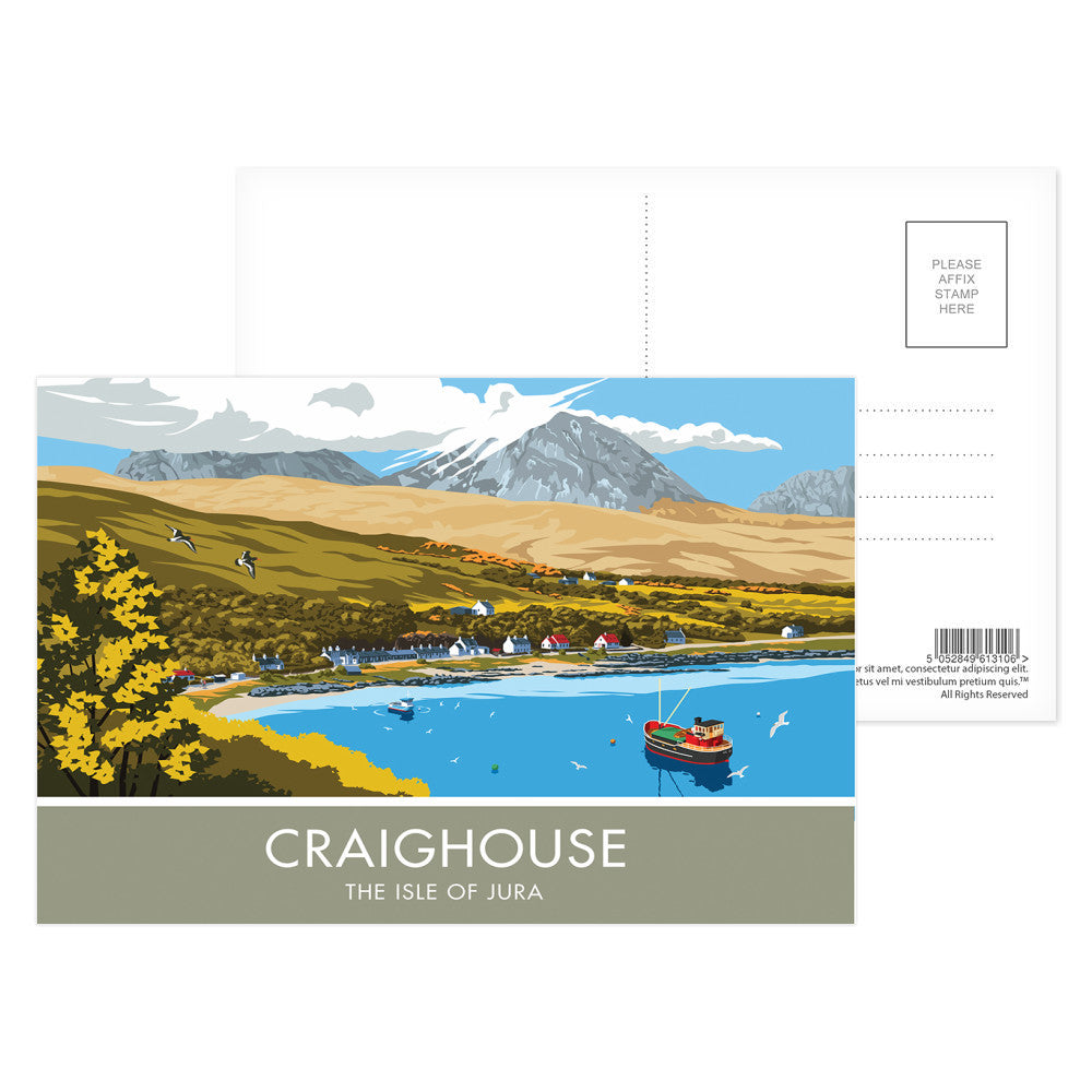 Craighouse, The Isle of Jura, Scotland Postcard Pack