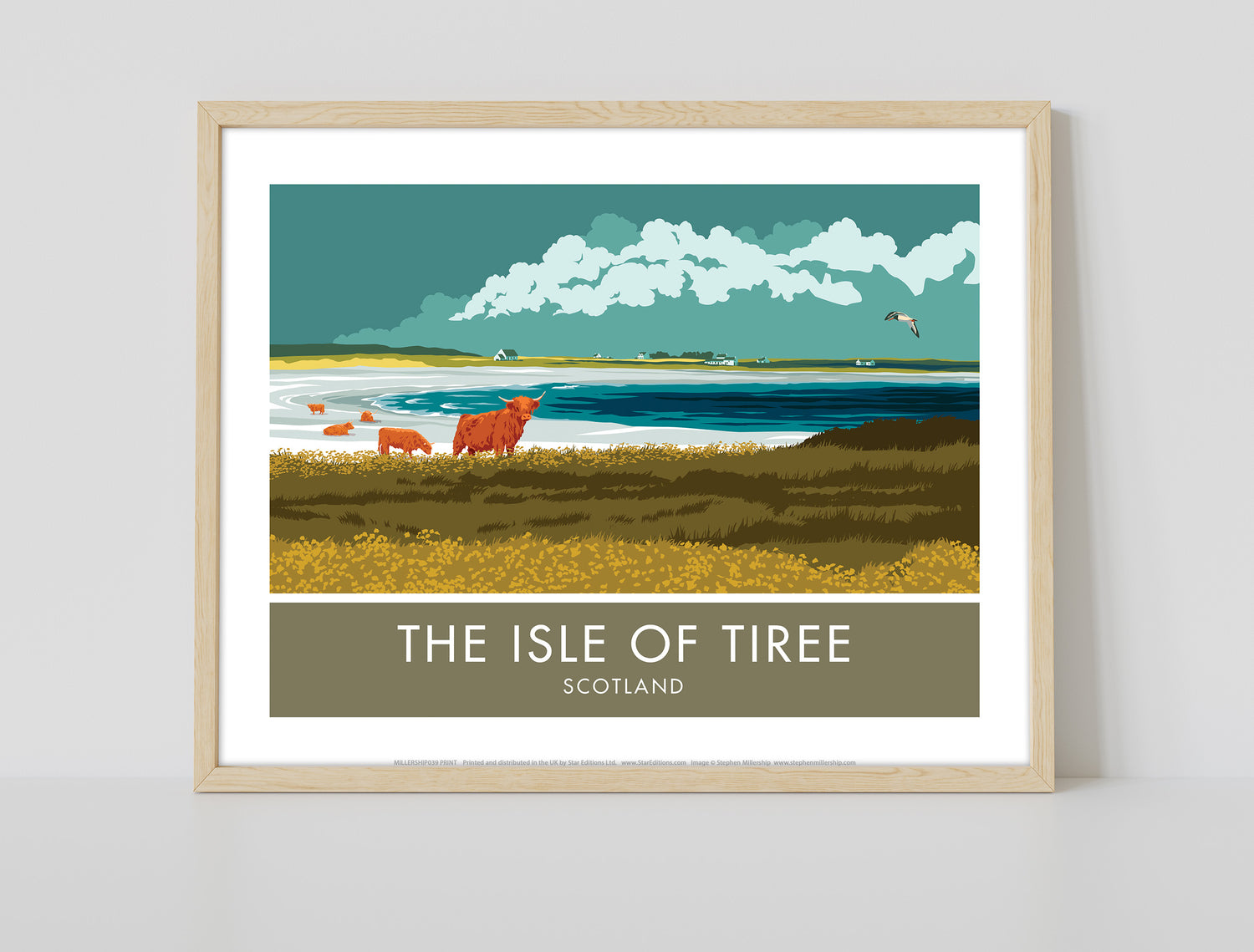 The Isle of Tiree, Scotland - Art Print