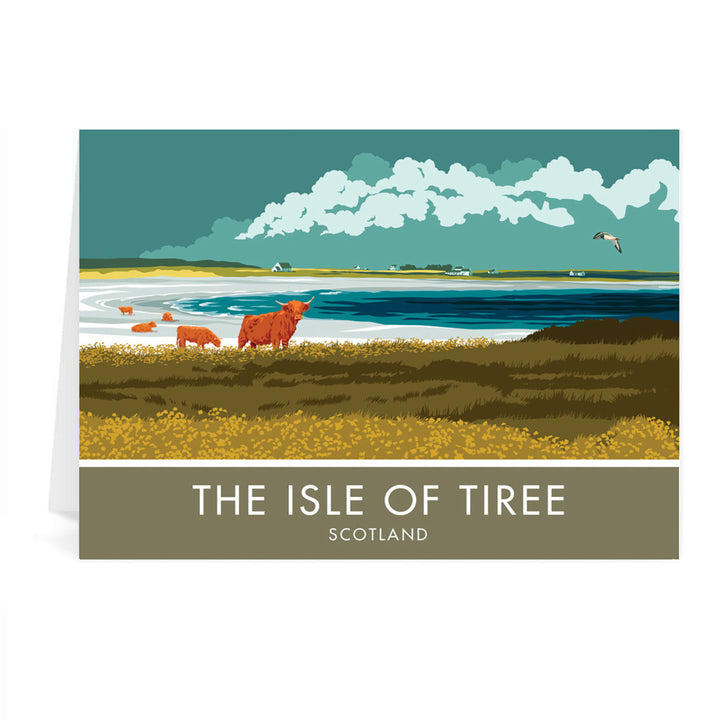 The Isle of Tiree, Scotland Greeting Card 7x5