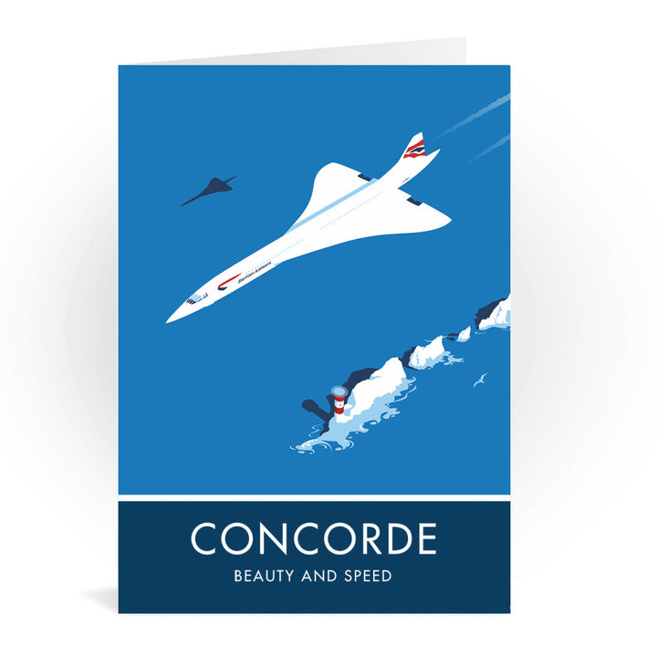 Concorde Greeting Card 7x5