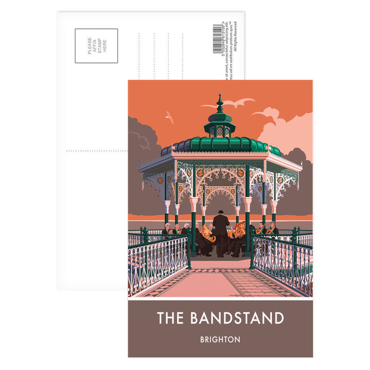 Brighton Bandstand, Brighton, Sussex Postcard Pack