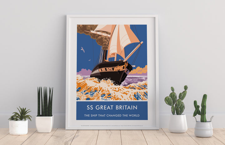 The SS Great Britain - Art Print