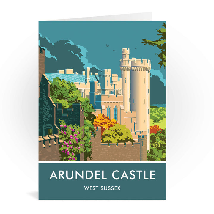 Arundel Castle, Arundel, Sussex Greeting Card 7x5