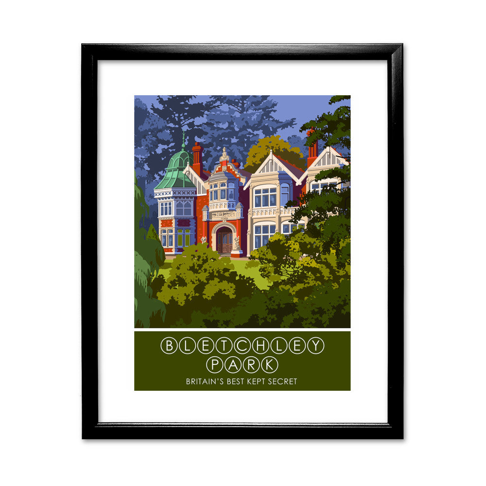 Bletchley Park, Bletchley, Buckinghamshire - Art Print