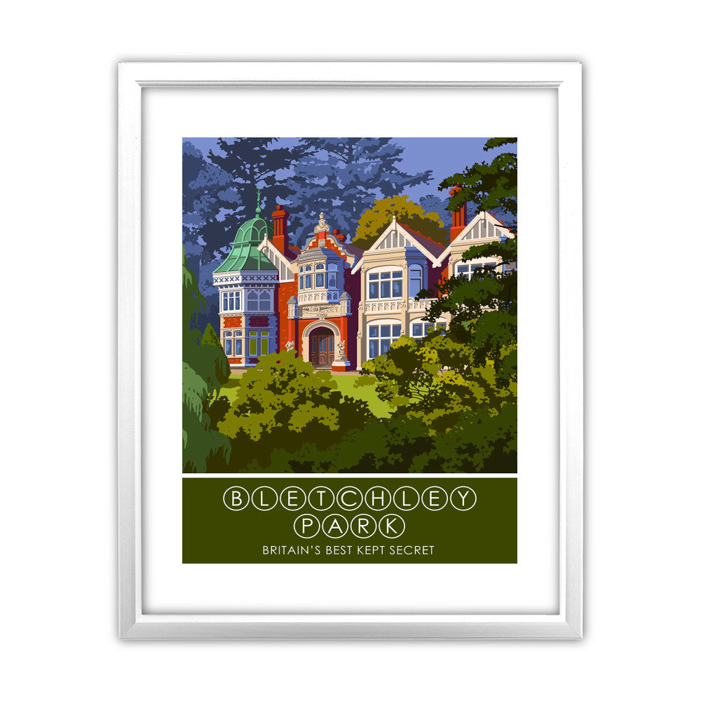 Bletchley Park, Bletchley, Buckinghamshire - Art Print