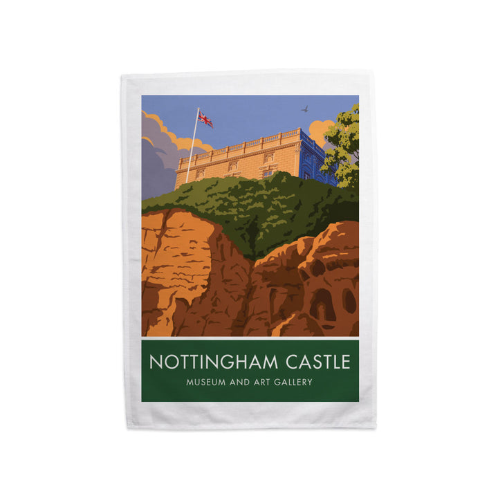 Nottingham Castle, Nottingham Tea Towel