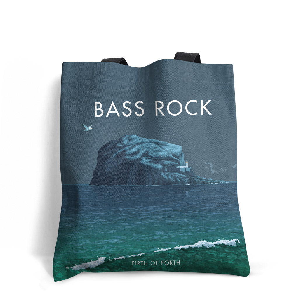 Bass Rock Island Scotland Premium Tote Bag