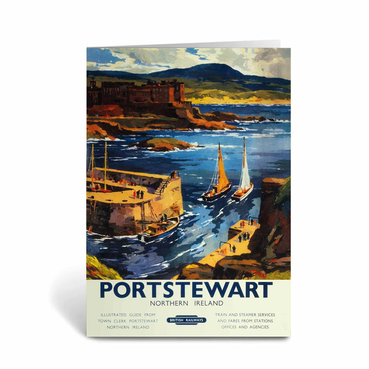 Portstewart Northern Ireland Greeting Card
