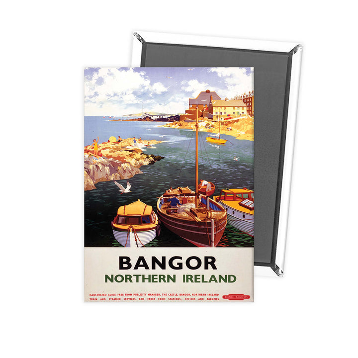 Bangor Northern Ireland Fridge Magnet