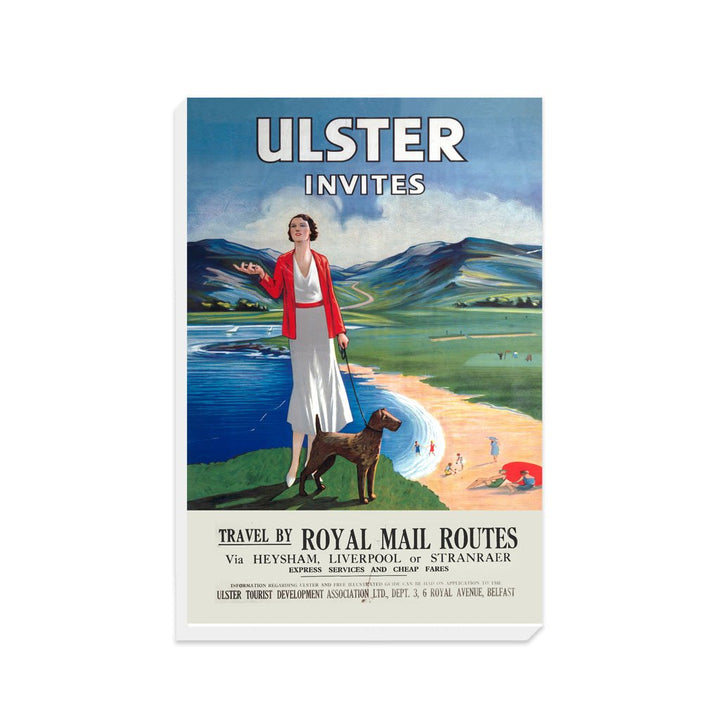 Ulster Invites, Travel by Royal Mail Routes - Canvas