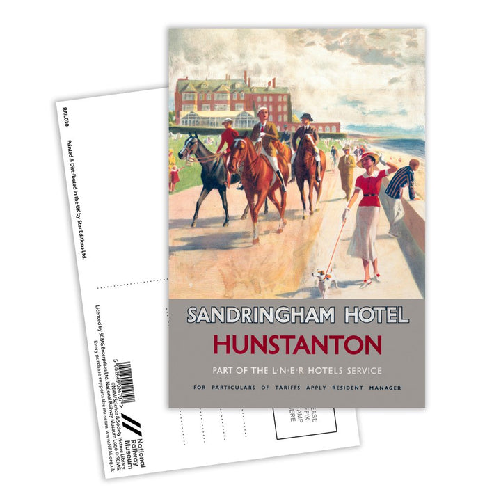 Sandringham Hotel Hunstanton Postcard Pack of 8