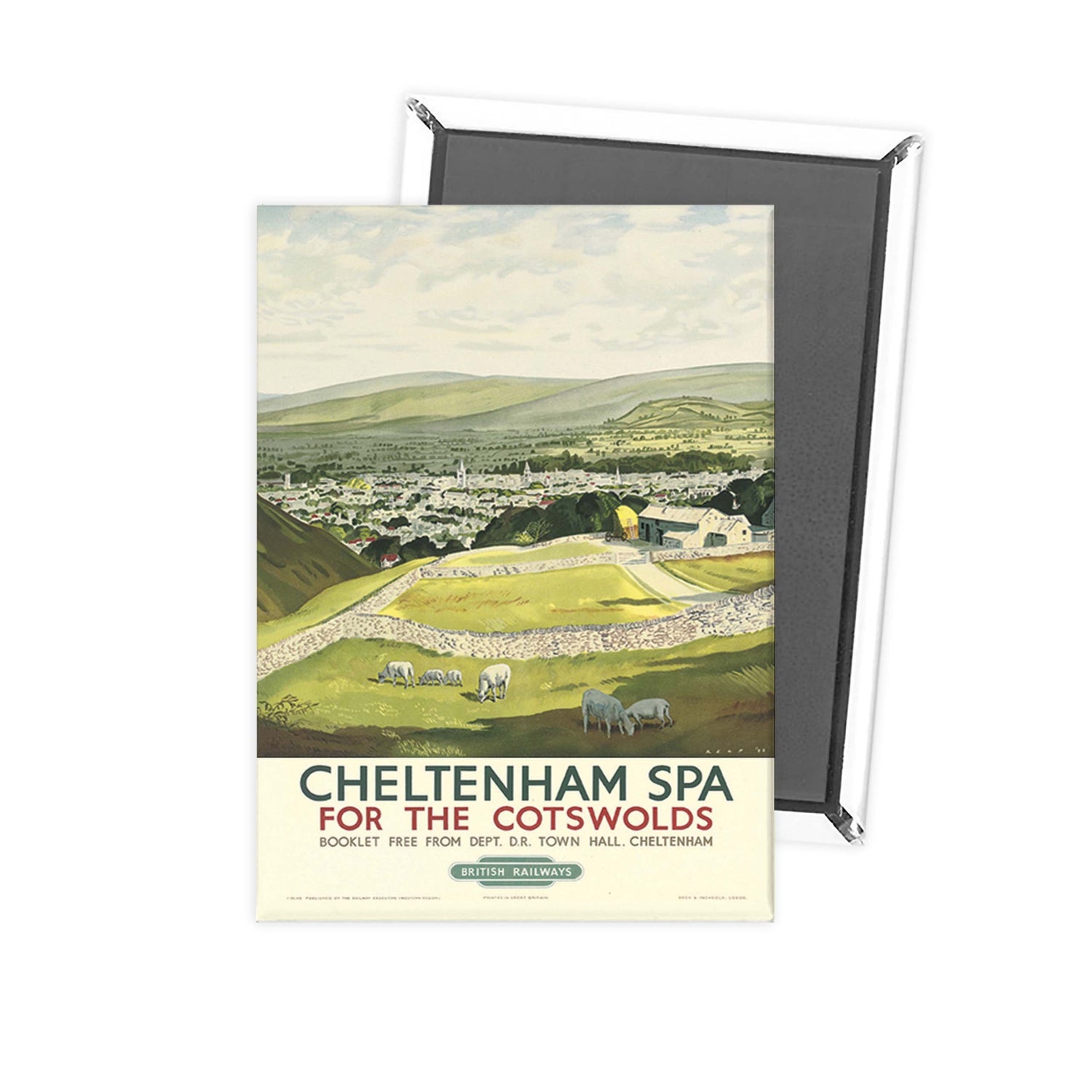 Cheltenham Spa Fridge Magnet