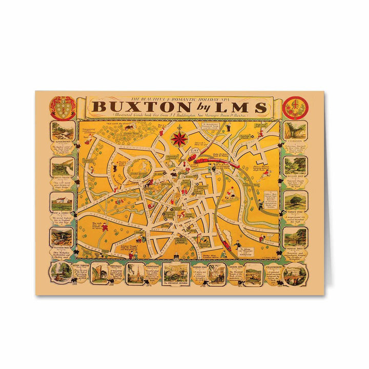 Buxton, The Beautiful and Romantic Holiday Spa Greeting Card