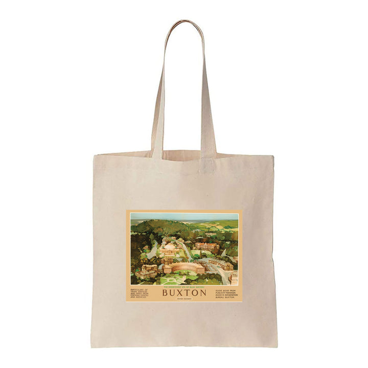 Buxton, The Derbyshire Spa of Blue Waters - Canvas Tote Bag