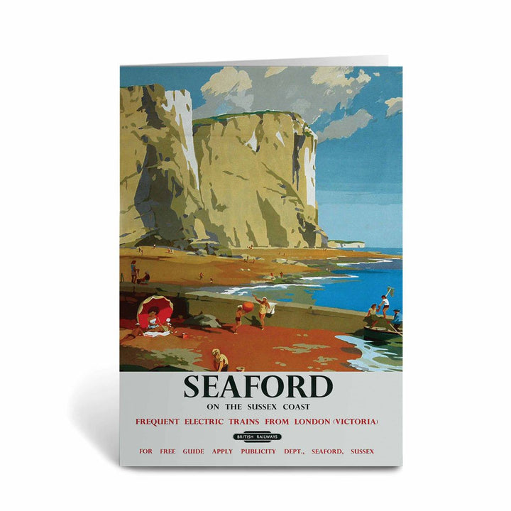 Seaford on the Sussex Coast Greeting Card