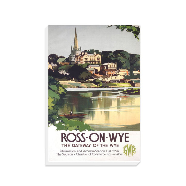 Ross-on Wye - The Gateway of the Wye - Canvas